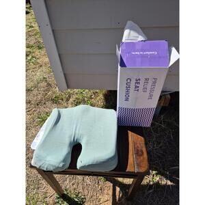 C Cushion Lab Patented Pressure Relief Seat Cushion Wellness Green - Open Box